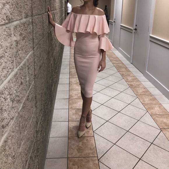 Beautiful baby pink dress - Picture 2 of 2